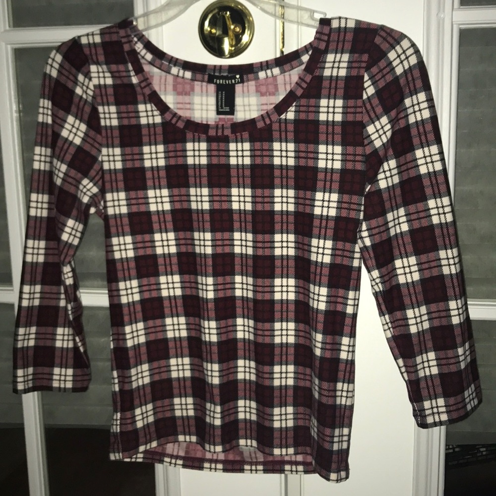Soft Burgundy Shirt (Size M)
